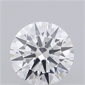 Lab Grown Diamond 1.52 Carats, Round with Ideal Cut, D Color, VS1 Clarity and Certified by IGI