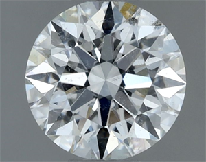 Picture of Natural Diamond 0.70 Carats, Round with Excellent Cut, F Color, I1 Clarity and Certified by GIA