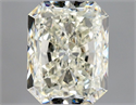 Natural Diamond 1.01 Carats, Radiant with  Cut, L Color, SI1 Clarity and Certified by GIA