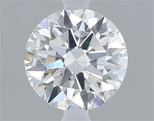 Foto Diamante Natural 0.50 quilates, Redondo , Color E, claridad SI1 y certificado GIA de