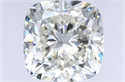 Natural Diamond 0.96 Carats, Cushion with  Cut, K Color, VS2 Clarity and Certified by GIA