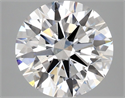 Del inventario de diamantes de laboratorio, 3.81 quilates, Redondo , Color F, claridad VS2 y certificado IGI
