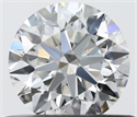 Diamante Natural 0.52 quilates, Redondo , Color G, claridad VVS2 y certificado IGI