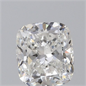 Natural Diamond 0.72 Carats, Cushion with  Cut, F Color, VS1 Clarity and Certified by GIA