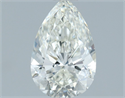 Diamante Natural 0.89 quilates, De pera , Color H, claridad VVS1 y certificado IGI