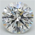 Lab Grown Diamond 2.54 Carats, Round with Excellent Cut, E Color, VS2 Clarity and Certified by GIA