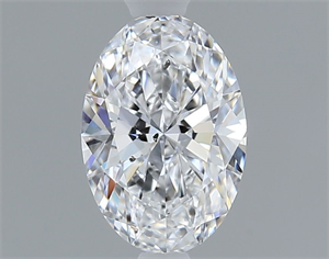 Picture of Natural Diamond 0.51 Carats, Oval with  Cut, D Color, SI2 Clarity and Certified by GIA