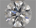 Natural Diamond 0.40 Carats, Round with Very Good Cut, G Color, SI1 Clarity and Certified by IGI