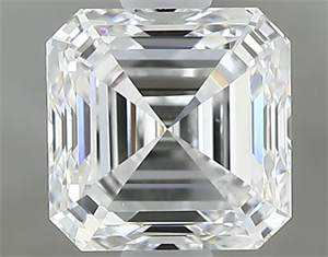 Foto Diamante Natural 1.00 quilates, Asscher , Color E, claridad VS1 y certificado GIA de
