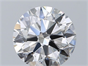 Natural Diamond 1.20 Carats, Round with Excellent Cut, E Color, VVS2 Clarity and Certified by GIA