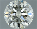 Diamante Natural 0.81 quilates, Redondo , Color J, claridad SI1 y certificado IGI