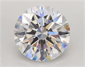 Lab Grown Diamond 3.04 Carats, Round with Ideal Cut, E Color, VVS2 Clarity and Certified by IGI