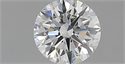 Natural Diamond 0.52 Carats, Round with Excellent Cut, F Color, IF Clarity and Certified by GIA