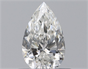 Natural Diamond 0.41 Carats, Pear with  Cut, F Color, VS2 Clarity and Certified by GIA