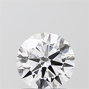Picture of Lab Grown Diamond 1.02 Carats, Round with Ideal Cut, E Color, VVS1 Clarity and Certified by IGI