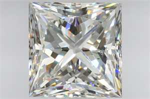 Picture of Natural Diamond 2.02 Carats, Princess with  Cut, F Color, SI1 Clarity and Certified by GIA
