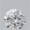 Natural Diamond 0.70 Carats, Round with Excellent Cut, F Color, VVS1 Clarity and Certified by GIA