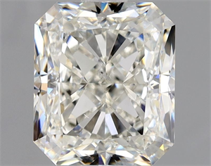 Foto Diamante Natural 1.71 quilates, Radiante , Color J, claridad SI1 y certificado GIA de