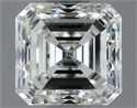 Natural Diamond 1.00 Carats, Asscher with  Cut, I Color, VS1 Clarity and Certified by IGI