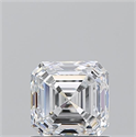 Natural Diamond 1.01 Carats, Asscher with  Cut, D Color, VVS2 Clarity and Certified by GIA