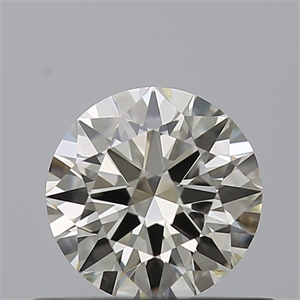 Foto Diamante Natural 0.53 quilates, Redondo , Color I, claridad IF y certificado IGI de