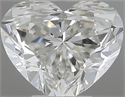Natural Diamond 0.40 Carats, Heart with  Cut, G Color, VVS2 Clarity and Certified by IGI