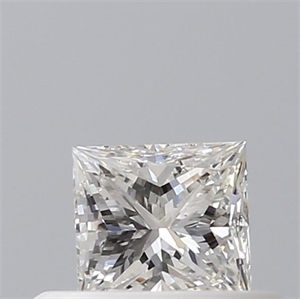 Picture of Natural Diamond 0.30 Carats, Princess with  Cut, G Color, SI1 Clarity and Certified by GIA