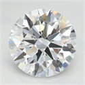 Del inventario de diamantes de laboratorio, 2.06 quilates, Redondo , Color D, claridad IF y certificado IGI