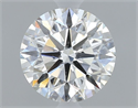 Natural Diamond 0.70 Carats, Round with Excellent Cut, G Color, SI2 Clarity and Certified by GIA