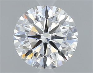Picture of Natural Diamond 0.70 Carats, Round with Excellent Cut, G Color, SI2 Clarity and Certified by GIA