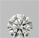 Natural Diamond 0.74 Carats, Round with Excellent Cut, K Color, IF Clarity and Certified by GIA