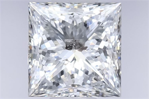 Picture of Natural Diamond 1.13 Carats, Princess with  Cut, H Color, I1 Clarity and Certified by GIA