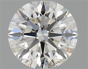 Foto Diamante Natural 1.00 quilates, Redondo , Color I, claridad SI2 y certificado GIA de