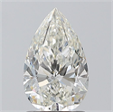 Natural Diamond 1.20 Carats, Pear with  Cut, I Color, SI2 Clarity and Certified by GIA