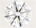 Lab Grown Diamond 4.34 Carats, Round with Ideal Cut, F Color, VS1 Clarity and Certified by IGI
