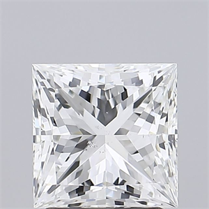 Foto Diamante Natural 2.01 quilates, Princesa , Color G, claridad SI2 y certificado GIA de