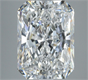 Natural Diamond 5.01 Carats, Radiant with  Cut, D Color, SI1 Clarity and Certified by GIA