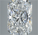 Natural Diamond 5.01 Carats, Radiant with  Cut, D Color, SI1 Clarity and Certified by GIA