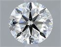 Natural Diamond 0.82 Carats, Round with Very Good Cut, I Color, SI1 Clarity and Certified by GIA