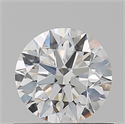 Diamante Natural 0.70 quilates, Redondo , Color H, claridad VVS2 y certificado GIA