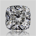 Diamante Natural 0.64 quilates, Del cojín , Color F, claridad VVS1 y certificado GIA