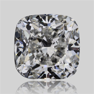 Foto Diamante Natural 0.64 quilates, Del cojín , Color F, claridad VVS1 y certificado GIA de