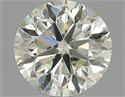 Natural Diamond 0.71 Carats, Round with Very Good Cut, M Color, SI1 Clarity and Certified by GIA