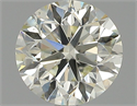 Natural Diamond 0.71 Carats, Round with Very Good Cut, M Color, SI1 Clarity and Certified by GIA