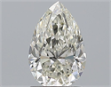 Natural Diamond 1.20 Carats, Pear with  Cut, J Color, SI1 Clarity and Certified by GIA