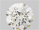 Diamante Natural 0.50 quilates, Redondo , Color I, claridad VS2 y certificado GIA