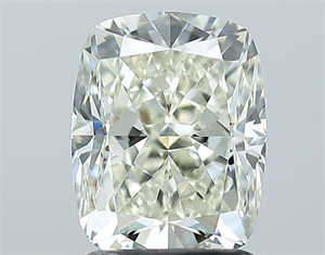Foto Diamante Natural 2.00 quilates, Del cojín , Color L, claridad VVS2 y certificado GIA de
