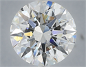 Lab Grown Diamond 5.02 Carats, Round with Excellent Cut, F Color, VS1 Clarity and Certified by IGI