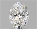 Natural Diamond 1.20 Carats, Oval with  Cut, G Color, VS2 Clarity and Certified by GIA
