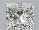 Natural Diamond 2.00 Carats, Princess with  Cut, G Color, VS2 Clarity and Certified by GIA